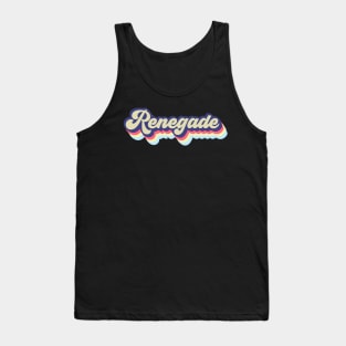 Renegade Typography Tank Top